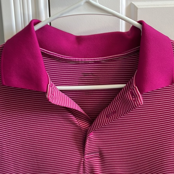 adidas pink golf shirt - Picture 3 of 3